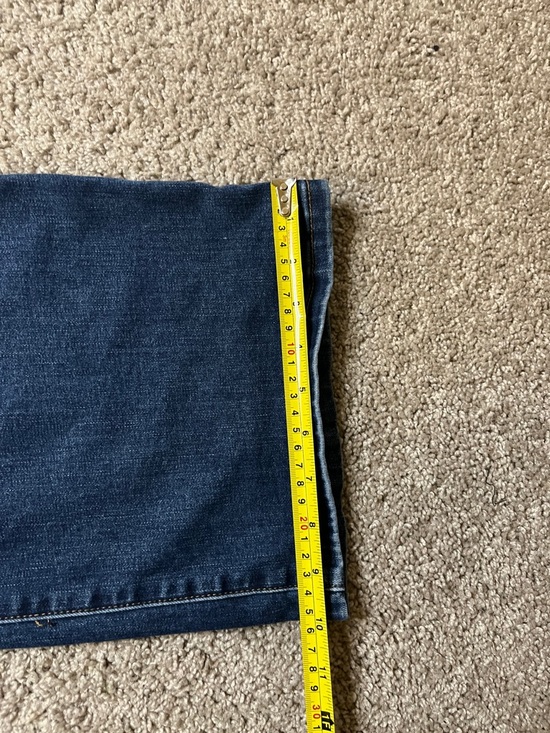 Kut From The Kloth Charlotte Fab Ab Culotte Jeans Dark Wash Wide Leg Sz 14 - Picture 8 of 9